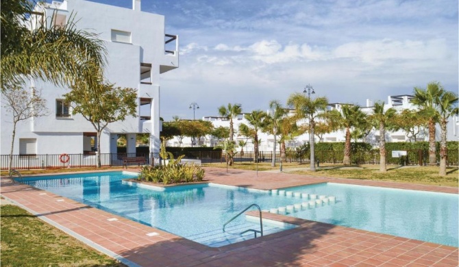 Stunning apartment in Alhama de Murcia with 2 Bedrooms, Outdoor swimming pool and Swimming pool