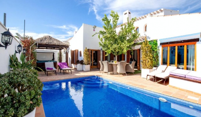 7 bedrooms villa with private pool sauna and enclosed garden at Murcia