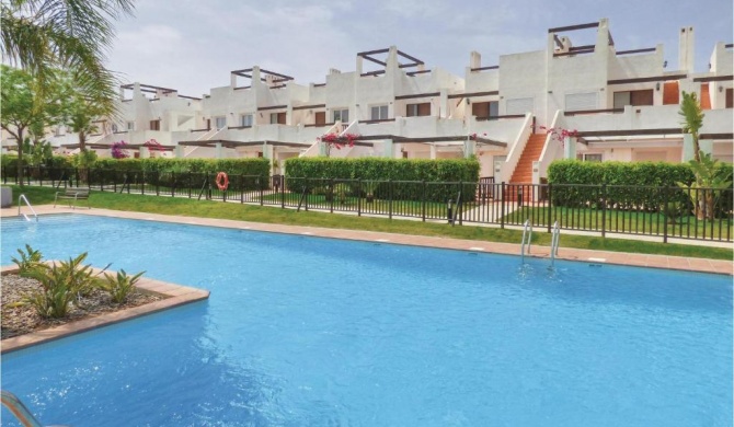 Beautiful apartment in Condado de Alhama with 3 Bedrooms, WiFi and Outdoor swimming pool